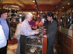 Trish Davis; Carole Linscott; Jewelry Store Cusco Peru South America Trips